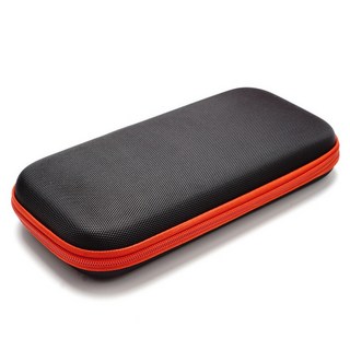HOHOO 任天堂 Switch2 便攜式 EVA 布面硬殼收納包 保護殼 收納袋 保護套, 1個, 單一商品, 紅色