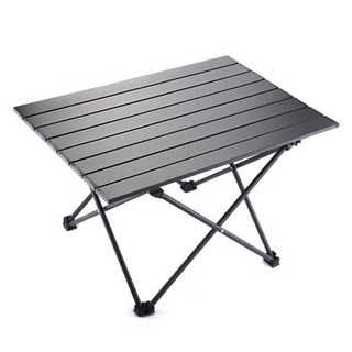 橡合杉 便攜式折疊桌, 黑色