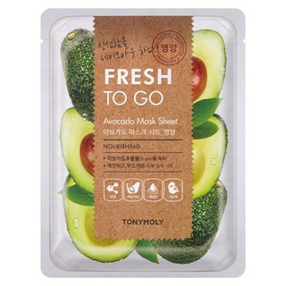 토니모리 프레쉬투 아보카도 마스크 시트, 1개