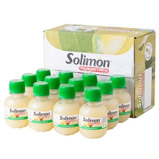 Solimon 鮮榨檸檬汁, 125ml, 12個