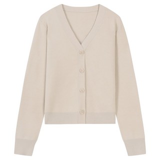 ISABEY 女款 ISABEY 基本款V領長袖開襟衫 VJCCX9904