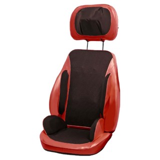 MRF 健身大師 6D溫感揉搥開背按摩墊, 紅色, HY-6638