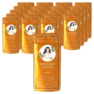 Helibean Coffee WONDER POUCH肯亞AA冰滴咖啡, 1組, 20包, 30ml