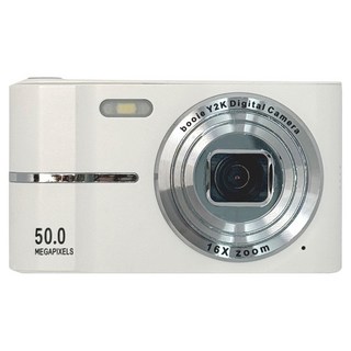 부이 B4CA-30R Y2K 4K 고화질 휴대용 빈티지 디지털 카메라 소형, B4CA-30R(pearl white)