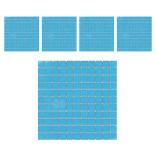 MONESPACE 瓷質馬賽克磁磚 25mm, 深天空亮光, 5個