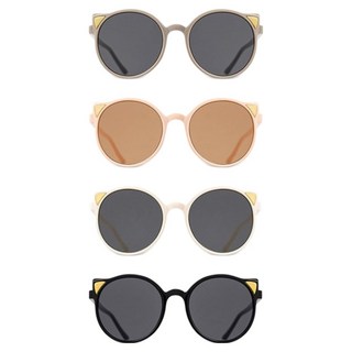 兒童款 貓咪太陽眼鏡4件組