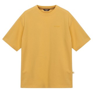 K-WAY Essential 大Logo短袖T恤 Y232BUT511, 淺黃色