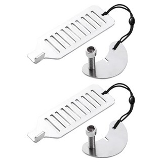 온트리 휴대용 도어락 잠금장치, 2개