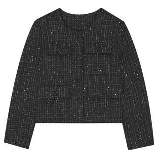 ISABEY 女款外口袋粗花呢夾克 VHJAI2103