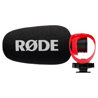 RODE 台灣公司貨 有線指向性機頂麥克風, 黑色, VideoMicro II