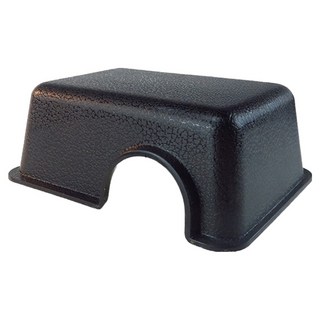 레몽크리프 파충류 소동물 크레스티드게코 은신처 S, 블랙, 1개