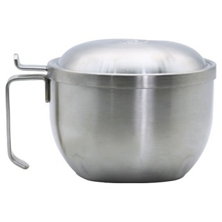 LInox 廚之坊 天堂鳥 泡麵碗, 1個, 銀色