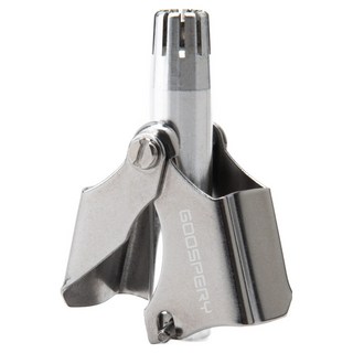 GOOSPERY 男士用便攜式防水手動鼻毛修剪器, 1個, 單一顏色