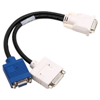 Coms DVI 轉接頭 選擇分配器 DVI-I to DVI-DVGA BE791, 1個