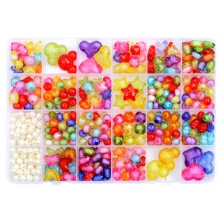 ARTJOY 24格串珠工藝串珠套組, 1套, 珠中珠