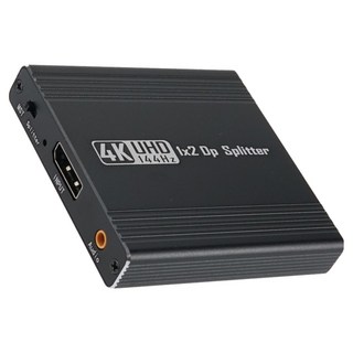 Coms Mart UHD 4K 144Hz MST Hub DisplayPort 1x2 分配器, 1個, OU108