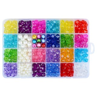 ARTJOY 24格串珠工藝串珠套組, 1套, 水晶 1