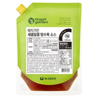 Veggie garden 酸甜糖醋肉醬, 1kg, 1個