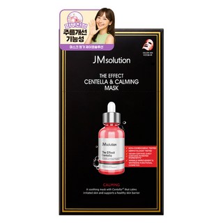 JMsolution 肌司研 The Effect 積雪草鎮靜面膜, 10入, 1個