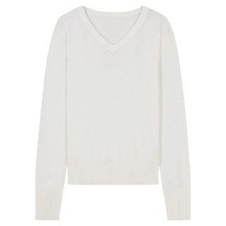 ISABEY 女性IB基本款V領長袖套頭衫 VJUCX9901