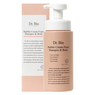 Dr.Bio 泡泡奶油泡沫洗髮&身體, 1個