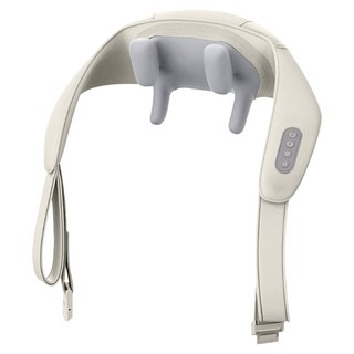 T-God 太昇健康 手之輪肩頸深揉按摩器 免手持, 米白色, HY-673