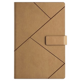 코히모 만년 일기장 업무용 A5 방수 다이어리 5W0458, 브라운, 1개