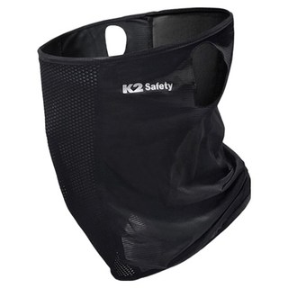 K2 Safety 耳掛式透氣面罩, 黑色, 1個