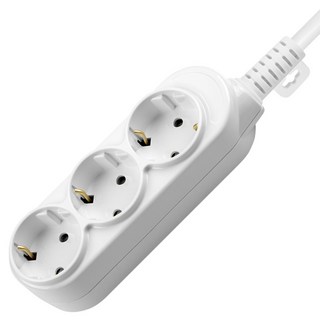대한이라이트 W라이트 10A 멀티 콘센트 3구 DHM-G3C, 1.5m, 화이트, 1개