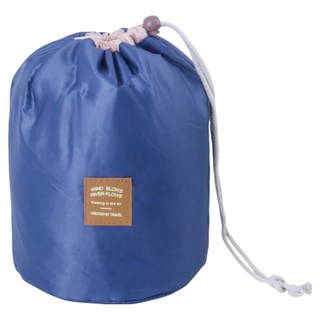 小麥購物 大容量圓筒防潑水旅行化妝收納包3件組 L2063