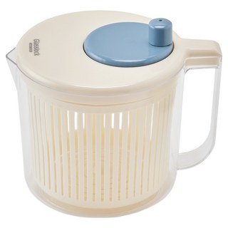 글라스락 셰프토프 스핀 야채탈수기 2.5L, 소다블루, 1개