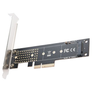 Coms 商場 PCI Express 轉換器 M.2 NVME SSD KEY M 轉 PCI-E 4x 轉接卡 導熱墊 PC 支架 SW570, 1個