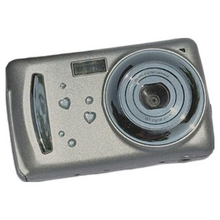 Doi Doi Y2K復古相機懷舊便攜旅行用感性小型人生數位相機 白色, DO4-CA4(gray)