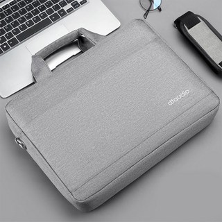 DTAudio 素色電腦包, 灰色, 1個