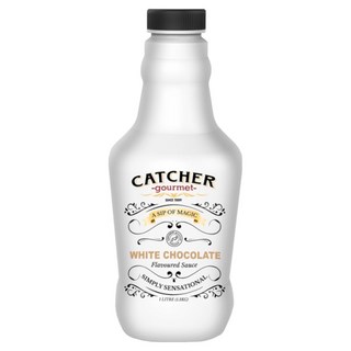 CATCHER gourmet 專業白巧克力醬, 1個, 1L