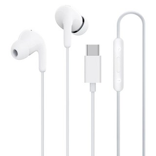 Xiaomi 小米 Type-C 耳機, M2413E1, 白色