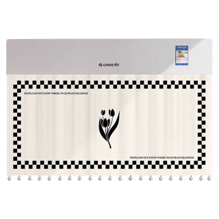 Wellot 設計款壁掛式冷氣擋風板 鬱金香 100 x 50 cm, 單一商品