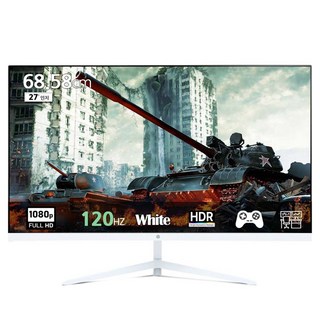 PIXELAR FHD IPS 120Hz 顯示器 白色, PA2740W(一般), 68.58cm
