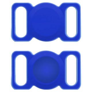 KODACHIEF寵物項圈空氣標籤盒, 2個, 夜光藍