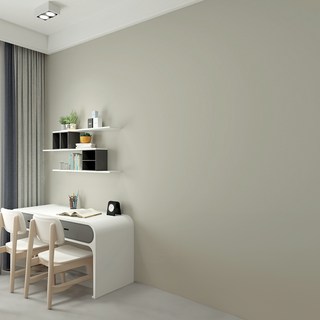 KOTI 日安生活 莫蘭迪色膚感膜防水防油自黏壁紙牆貼廚房壁貼家具貼紙, 琥珀棕