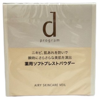 d program 敏感話題 敏弱蜜粉餅 10g, 1個, 膚色