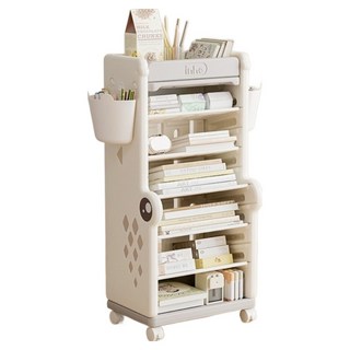 lilikoko 哩哩摳摳 小鱷魚可移動書架, 7層, 灰色