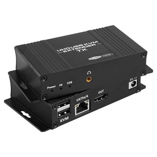Coms Mart HDMI KVM 中繼器 4K UHD 120m, 1個, OU110
