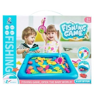 Bebehome 居家生活 釣魚/洗澡玩具 強力磁吸釣魚撈魚組, 1盒, 混和顏色