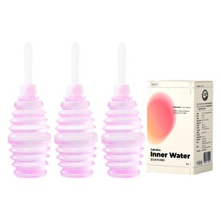 캄스킨 이너워터 일회용 질세정기, 110ml, 3개