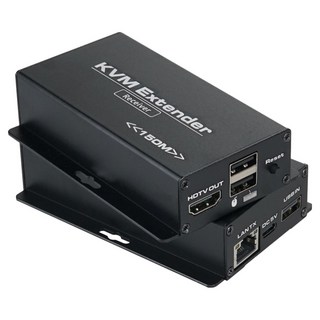 Coms HDMI KVM 中繼器 150m 2K FHD 鍵盤滑鼠連接套組, 1套