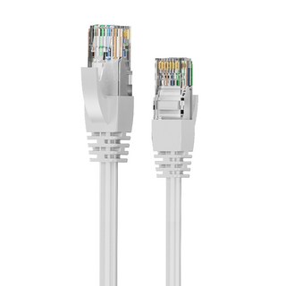 DTAudio Cat.6 金屬接頭網路線, 200cm, 1條, 白色
