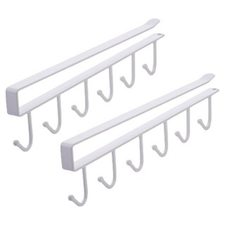 Jaemizone 簡約現代多功能廚房工具架, 2個, 白色