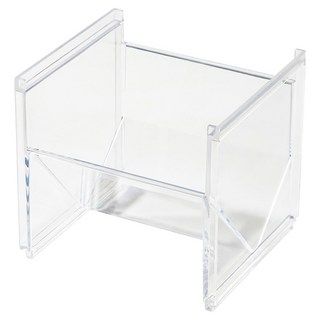 小麥購物 可疊加斜口茶包收納盒 L2161, 透明色, 1個