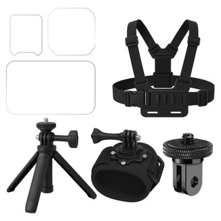 SPACE SHIELD Insta360 Ace Pro 2 相容運動相機固定座三腳架配件5件組, 1套, 單一商品